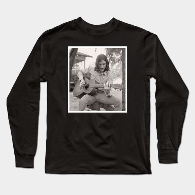 Dickey Betts Long Sleeve T-Shirt by KitzCutiz